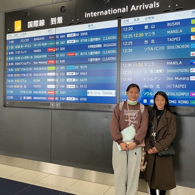 日本初入国✈