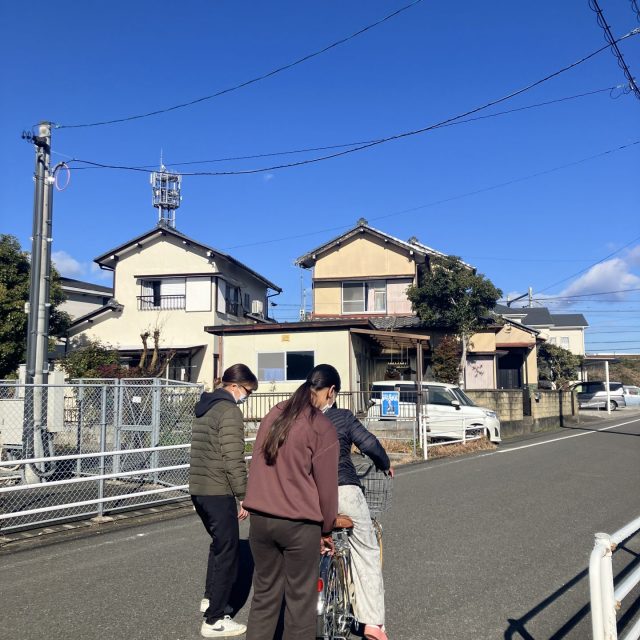 【支援業務】はじめての自転車練習！一歩ずつ日本の生活へ