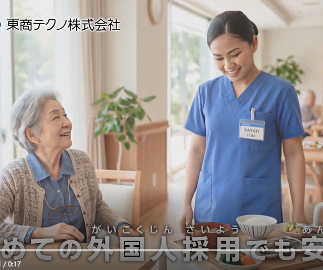 【お知らせ】東商テクノのTVCMが放映中！「初めての外国人採用でも安心」の伴走支援をご紹介